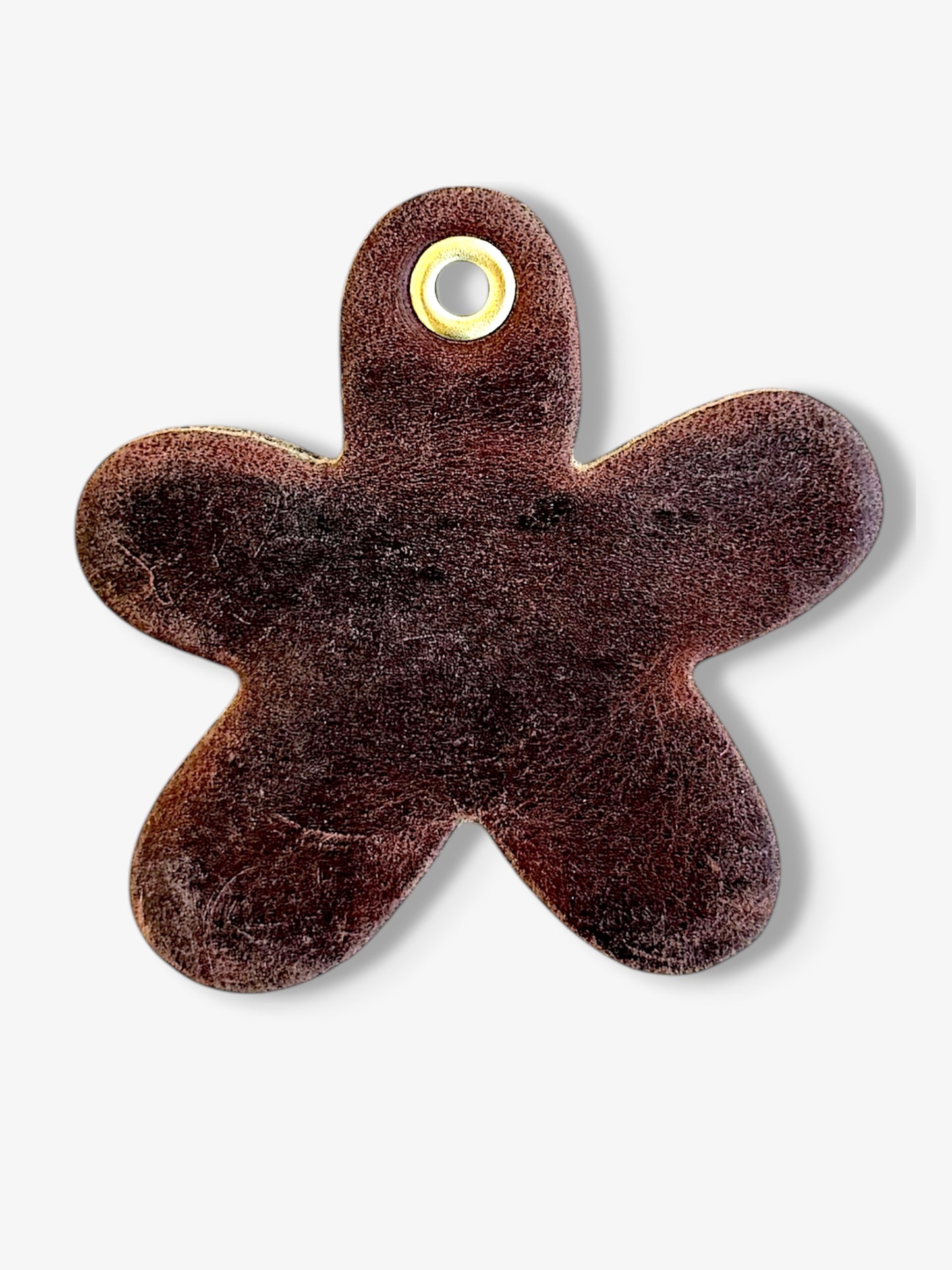 Daisy Leather Charm