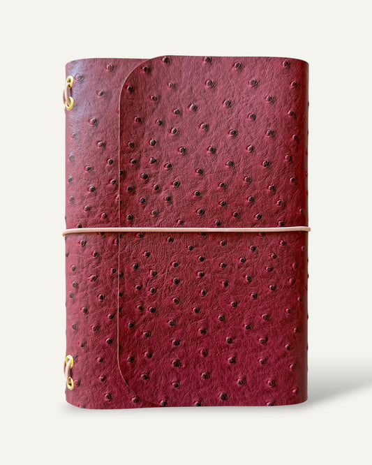 Dotted Burgundy