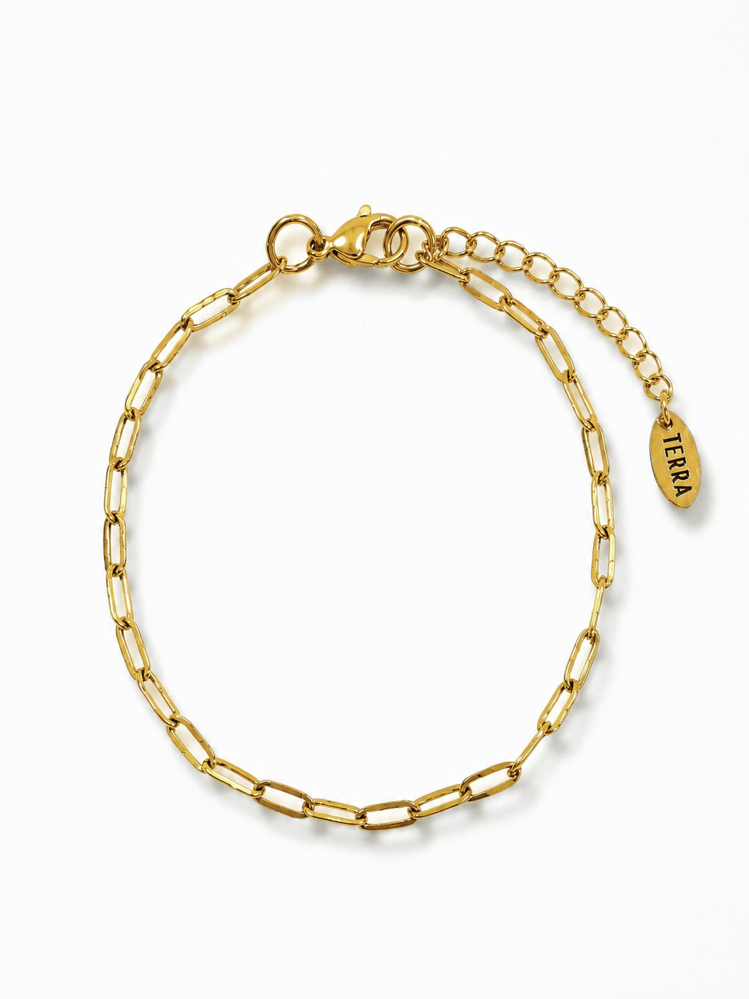 Mini Paperclip Chain Bracelet