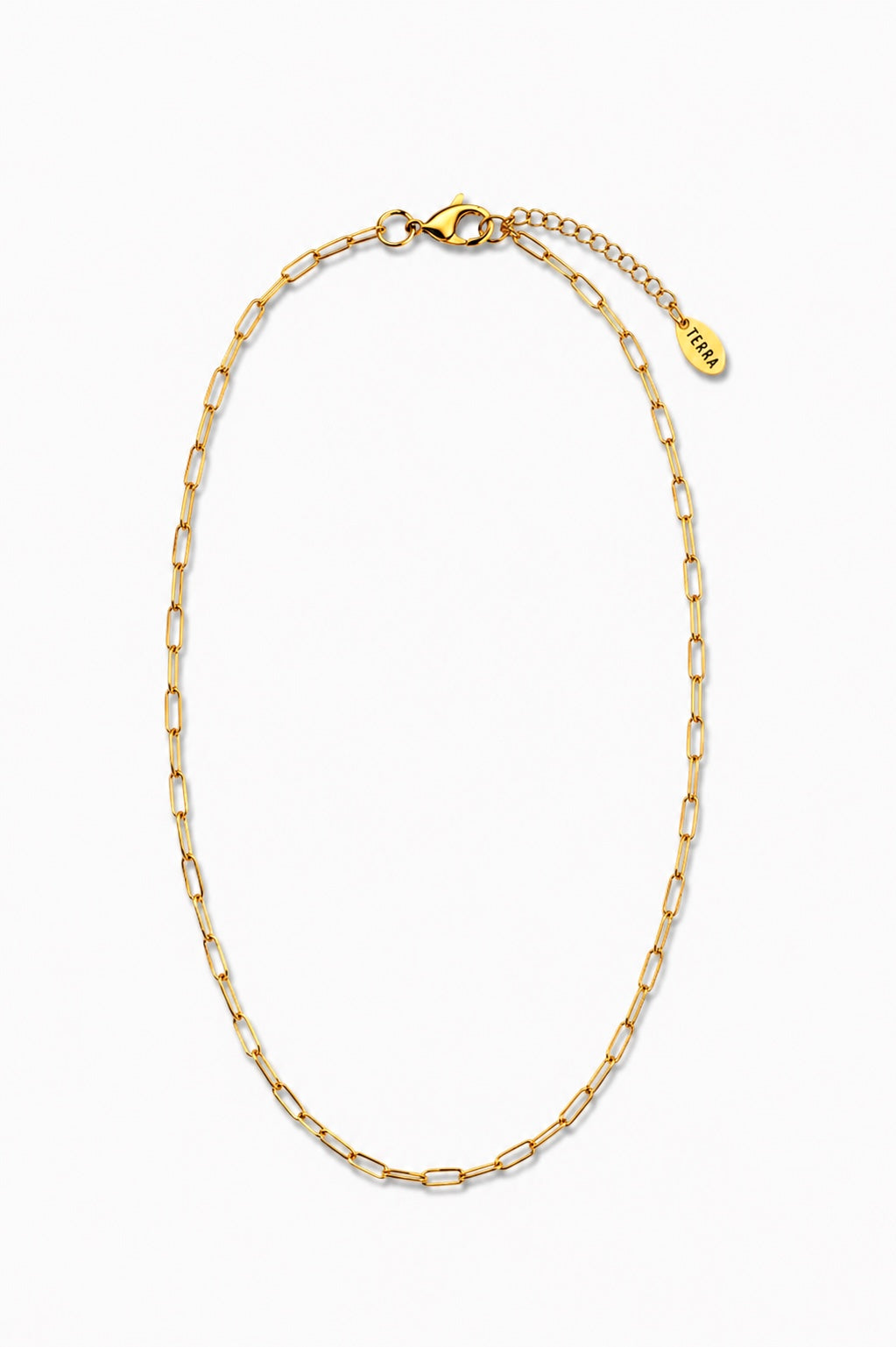 Mini paperclip chain