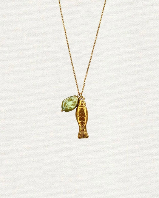 Big fish necklace